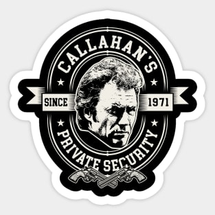 Callahan's Private Security Sticker